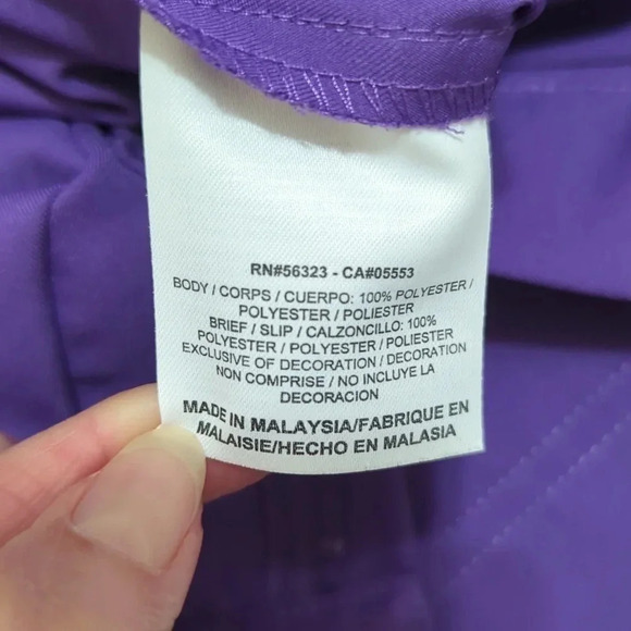 Nike Golf Tour Performance Dri-Fit Skirt, Color Deep Purple Size 0 - Picture 8 of 12